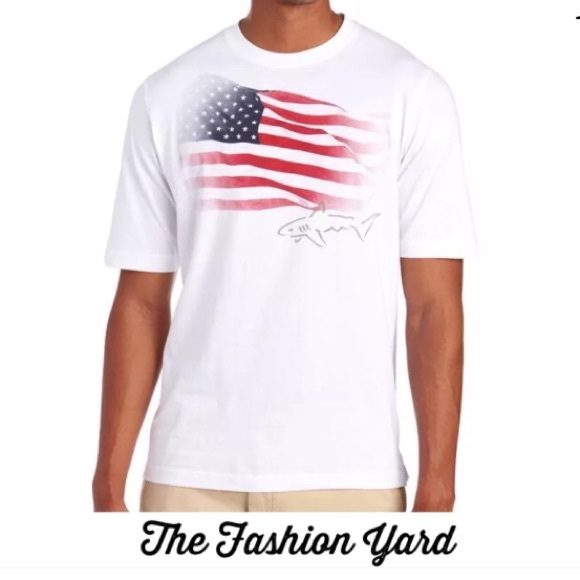 Greg Norman Collection Other - GREG NORMAN Americana Flag Tee-Large Greg Norman Collection Other - GREG NORMAN Americana Flag Tee-Large